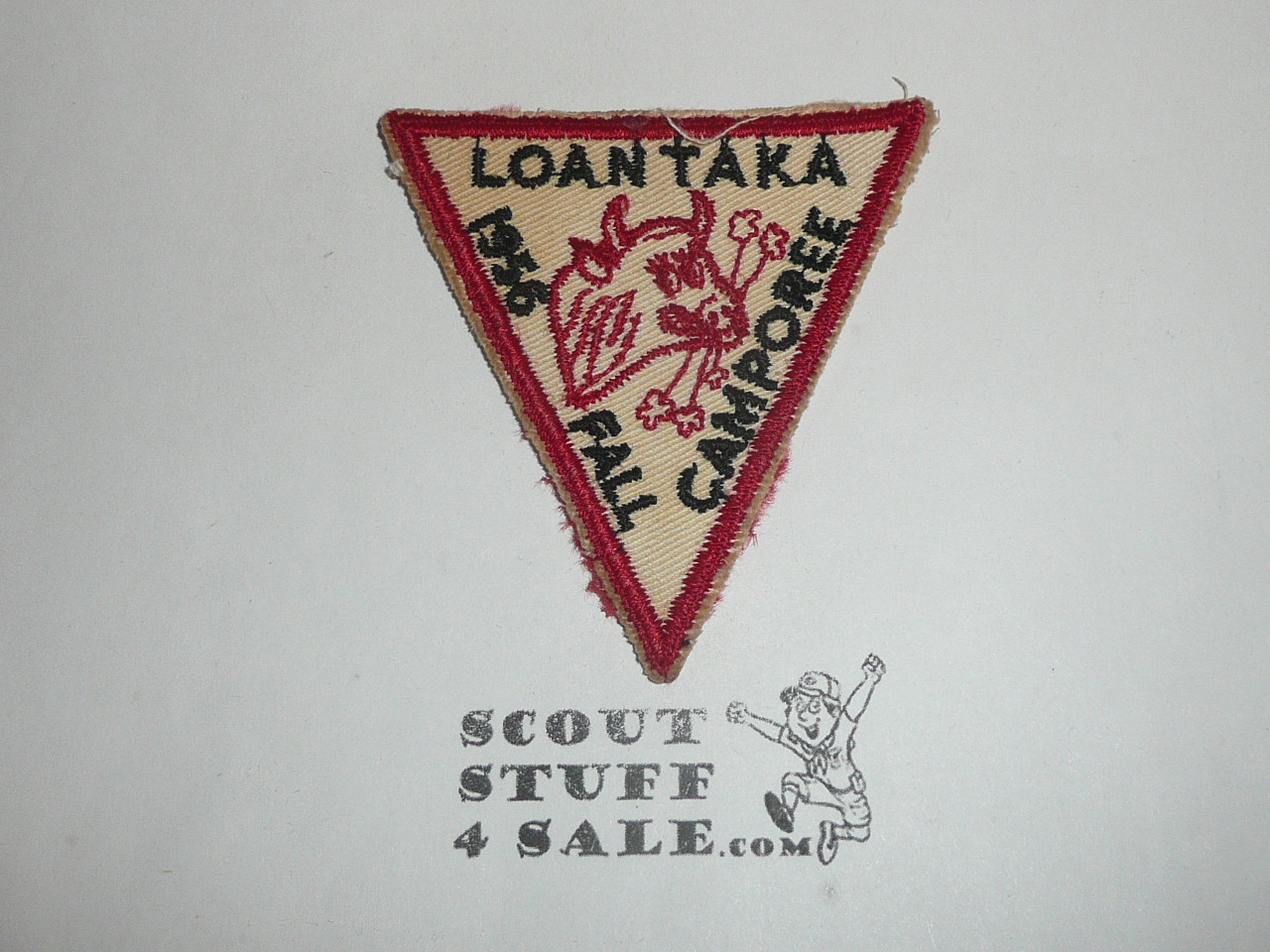 Loantaka Fall Camporee Patch, 1956