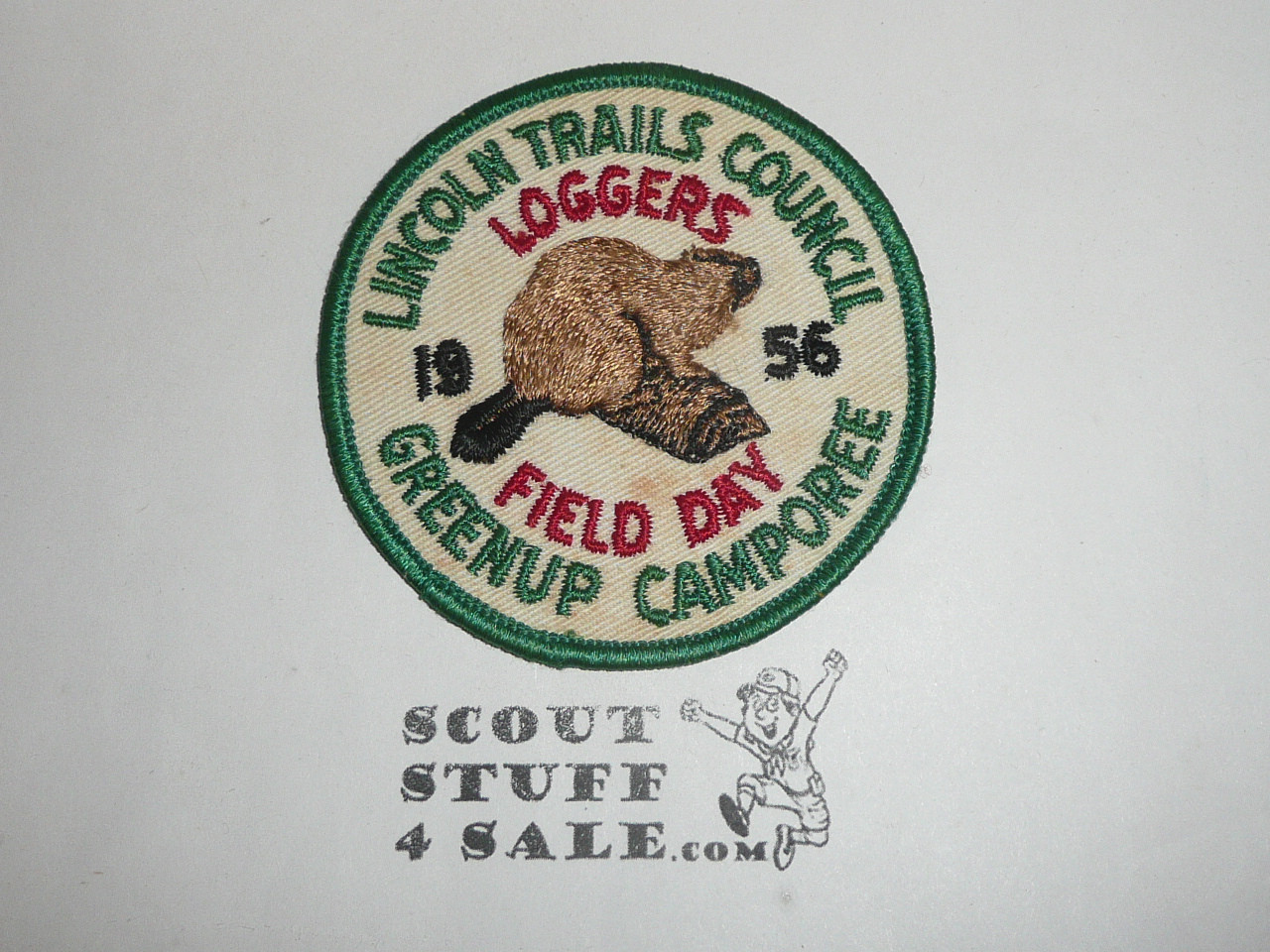 Lincoln Trails Council Camporee Patch, 1956