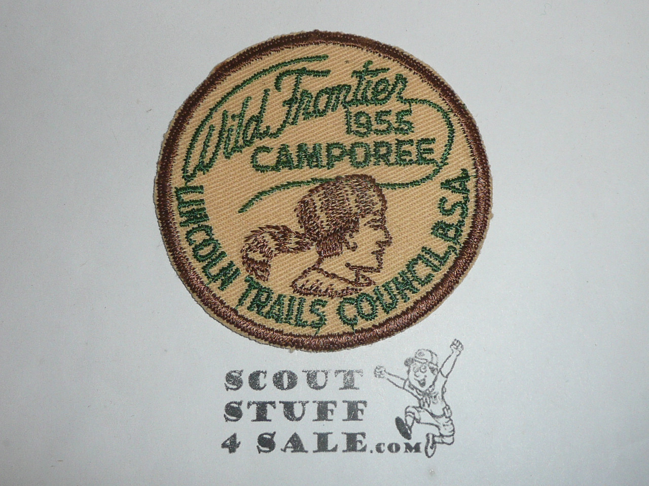 Lincoln Trails Council Camporee Patch, 1955
