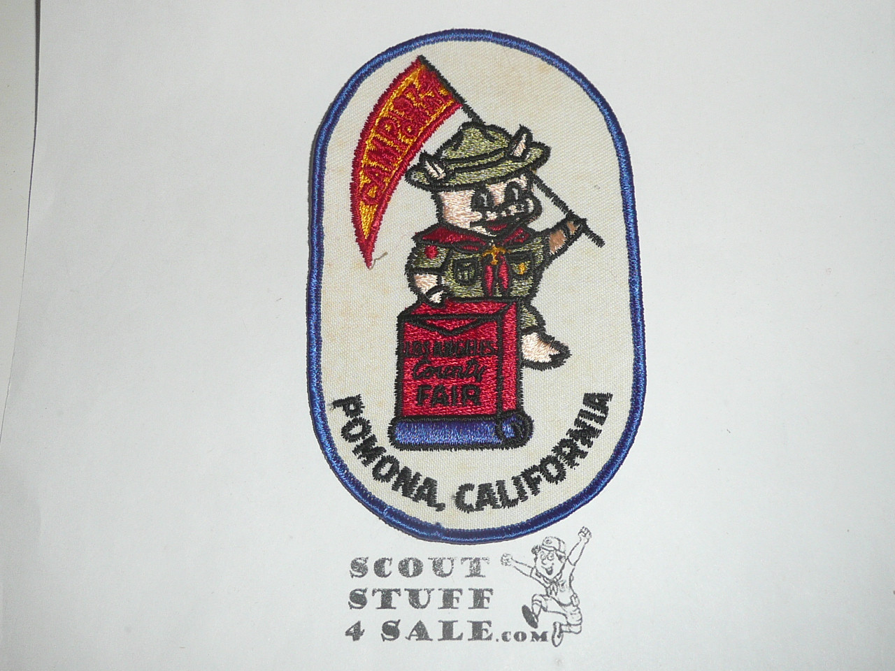Los Angeles County Fair Boy Scout Camporal Patch, 1974
