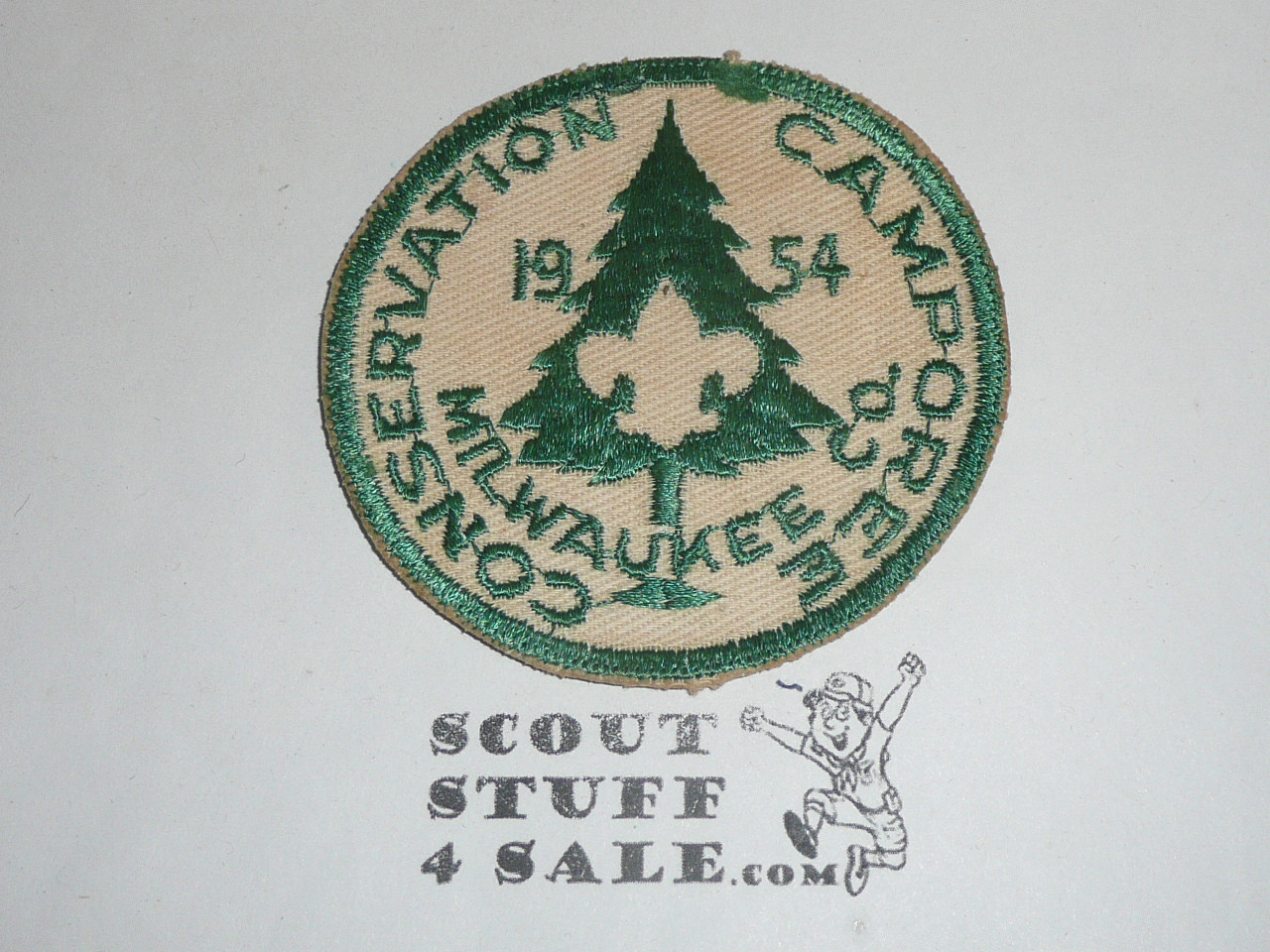 Milwaukee Council Conservation Camporee Patch, 1954