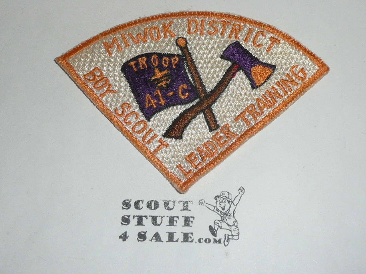 Miwok District Boy Scout Leader Training Patch, c/e