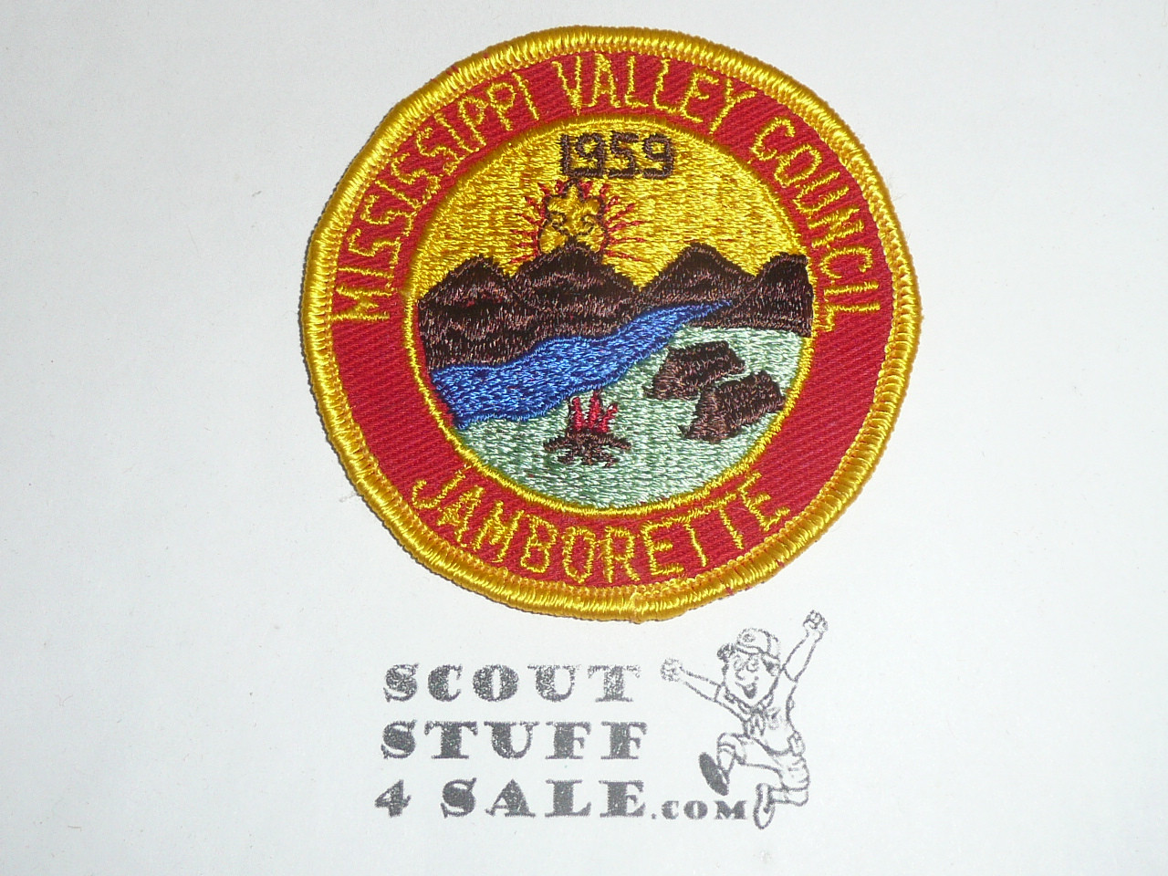 Mississippi Valley Council Jamborette Patch, 1959