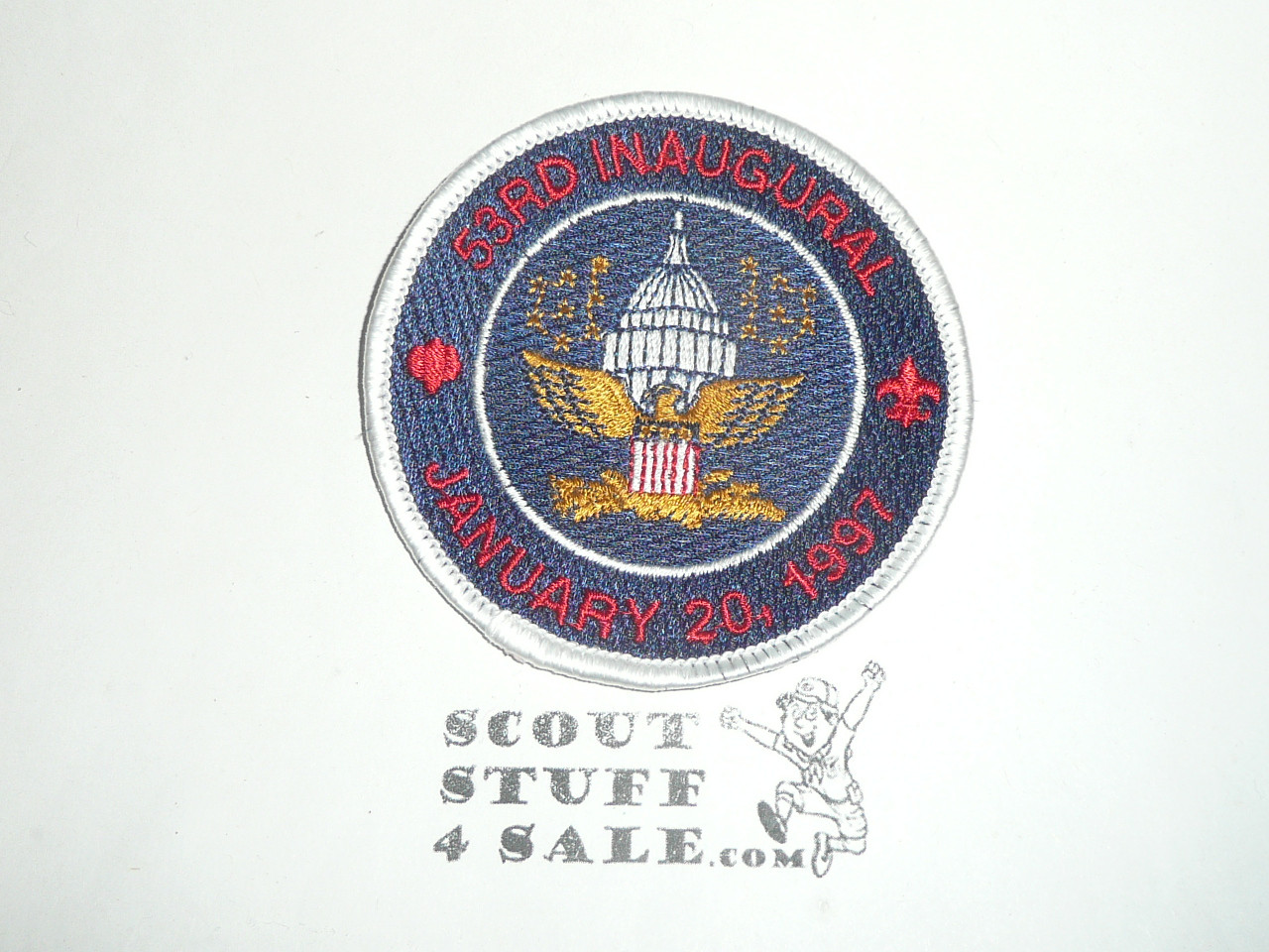 National Capital Area Council US Presidential Inauguration Patch, 1997