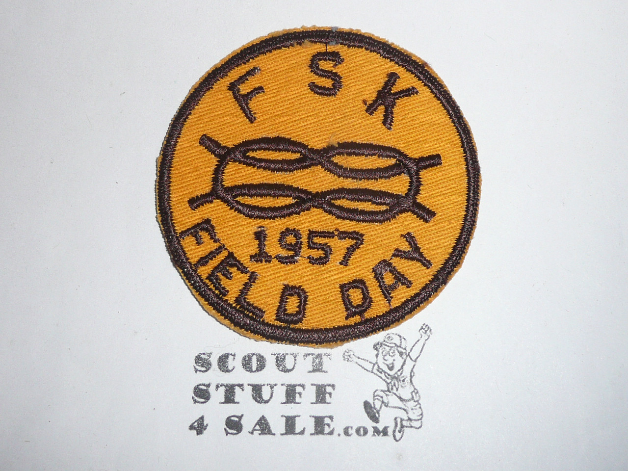 National Capital Area Council Francis Scott Key Field Day Patch, 1957