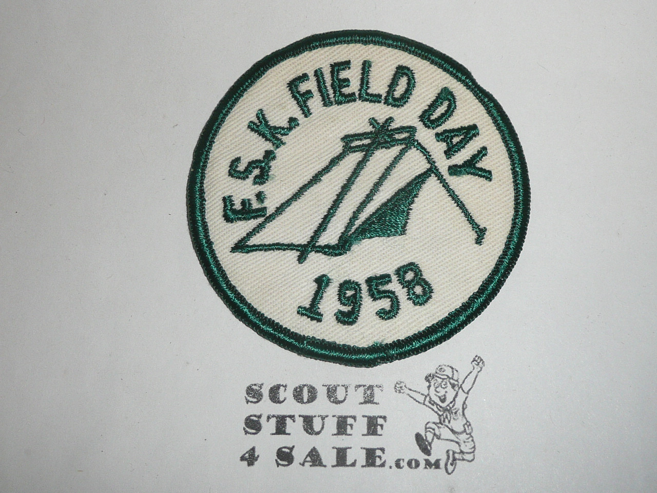 National Capital Area Council Francis Scott Key Field Day Patch, 1958