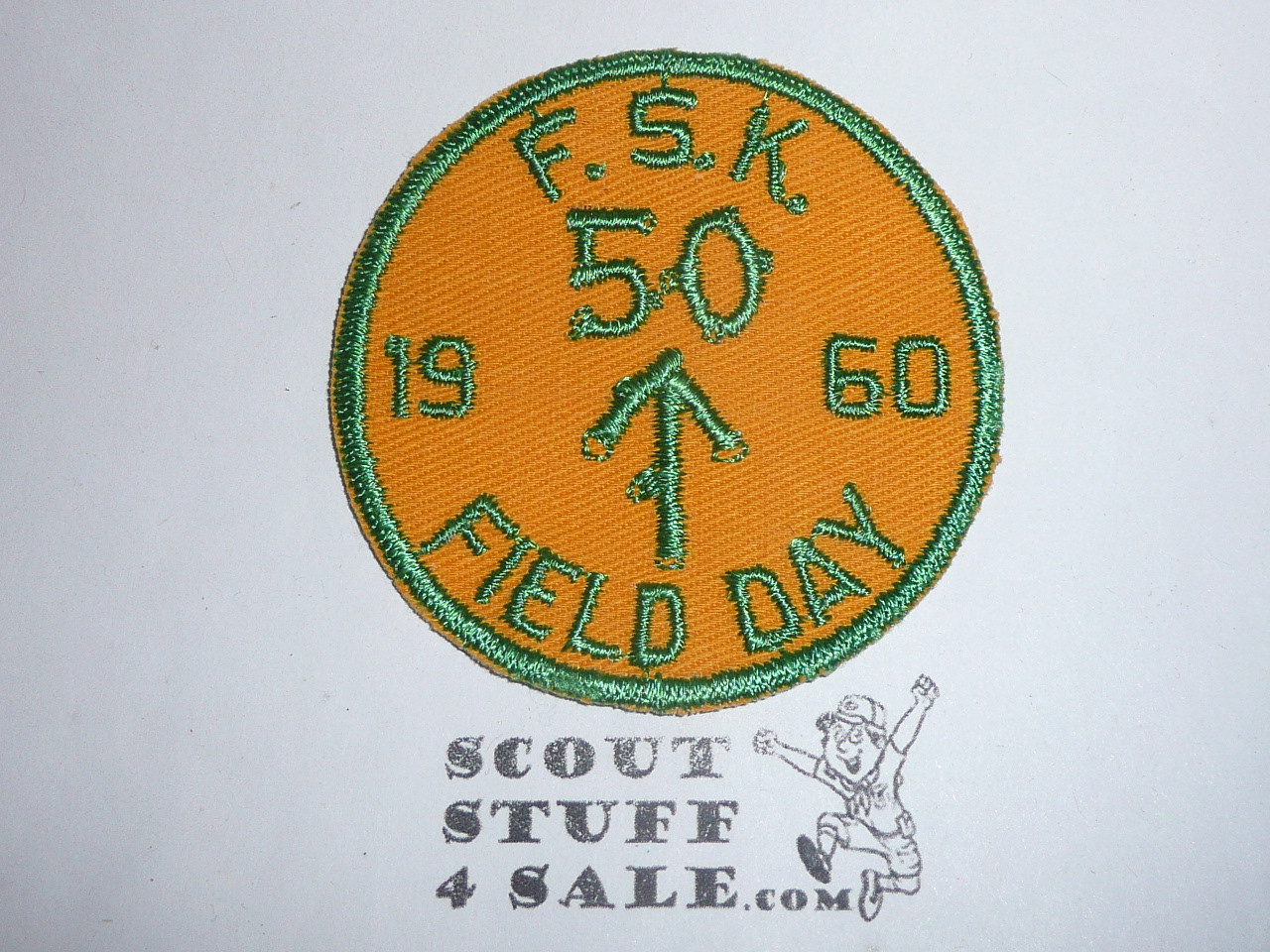 National Capital Area Council Francis Scott Key Field Day Patch, 1960
