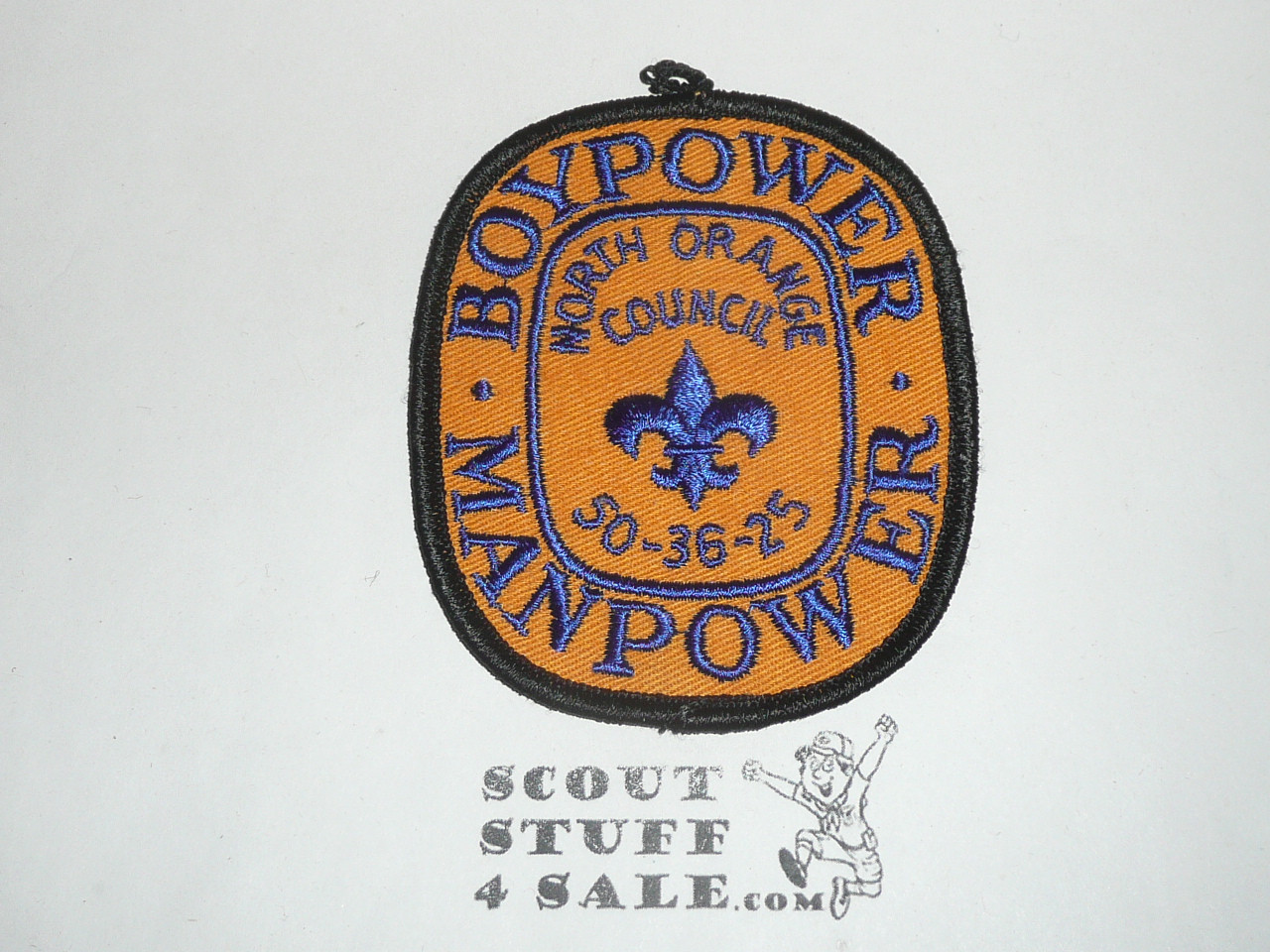 North Orange Council Boypower Manpower Patch