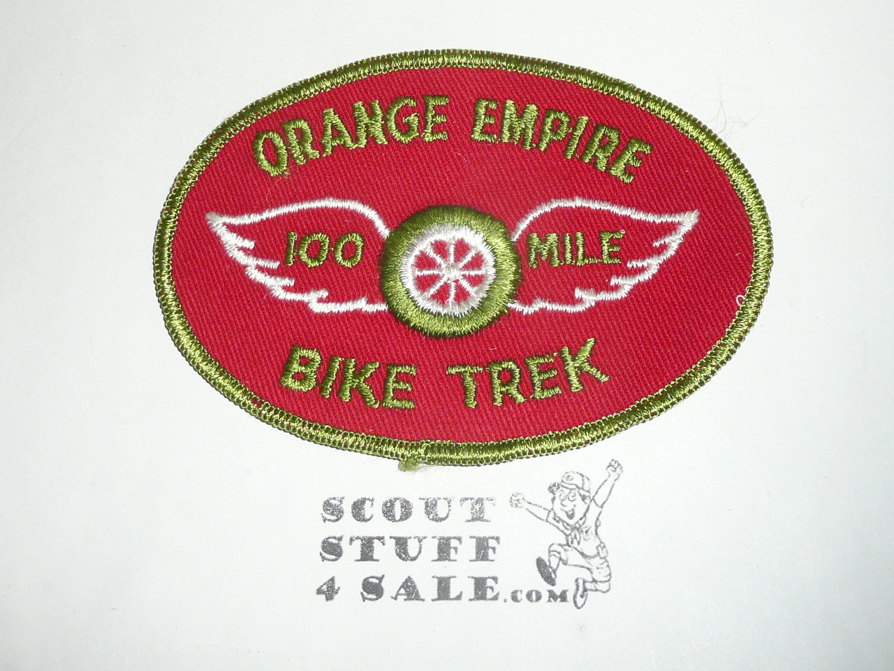 Orange Empire Council 100 Mile Bike Trek Patch