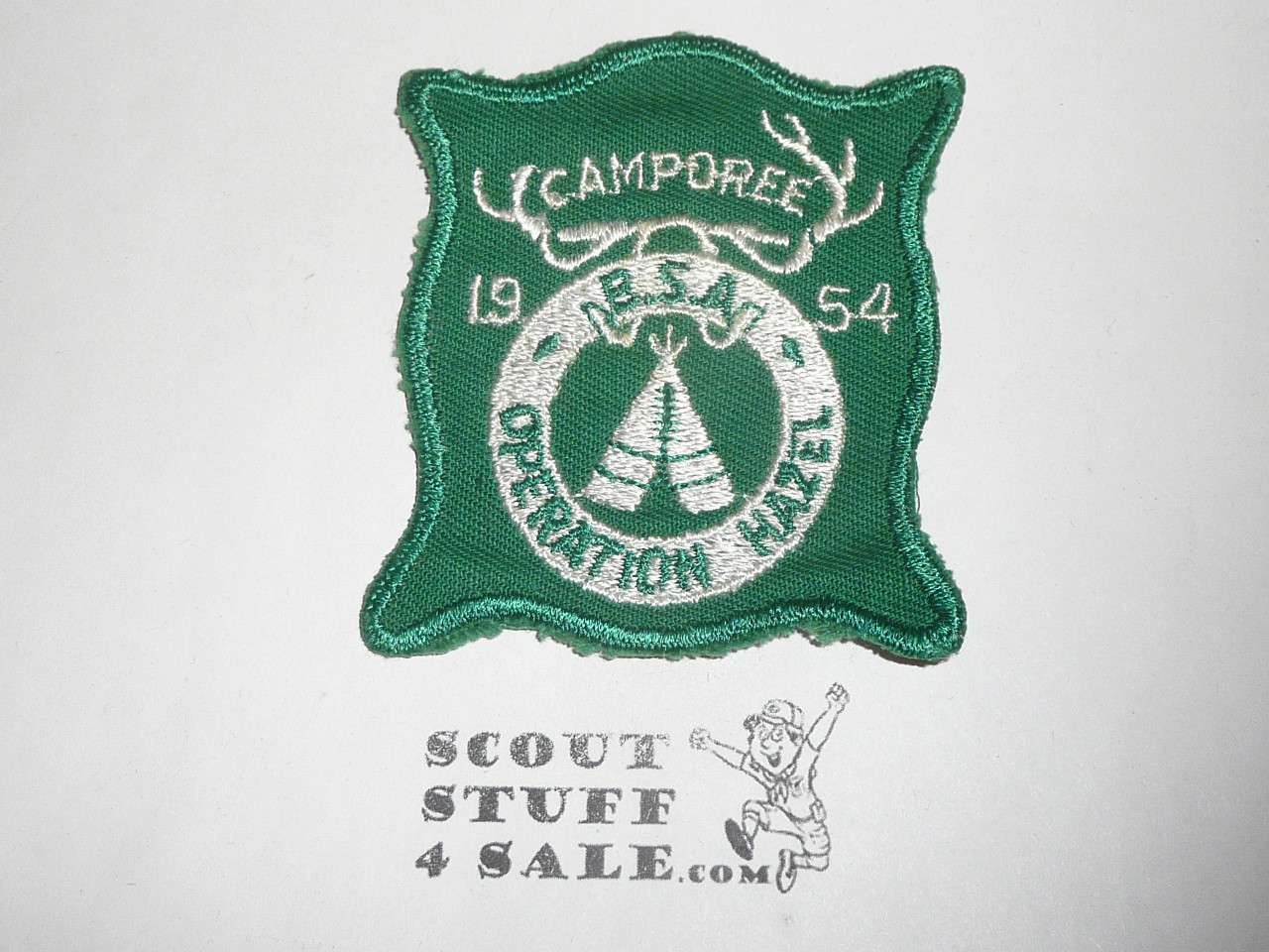 Operation Hazel Camporee Patch, 1954