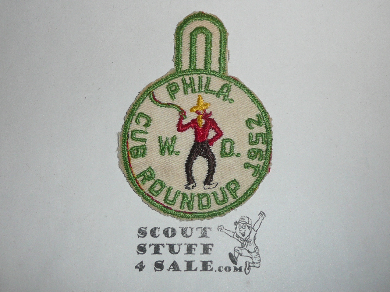 Philadelphia Council Cub Round-up Patch, 1952