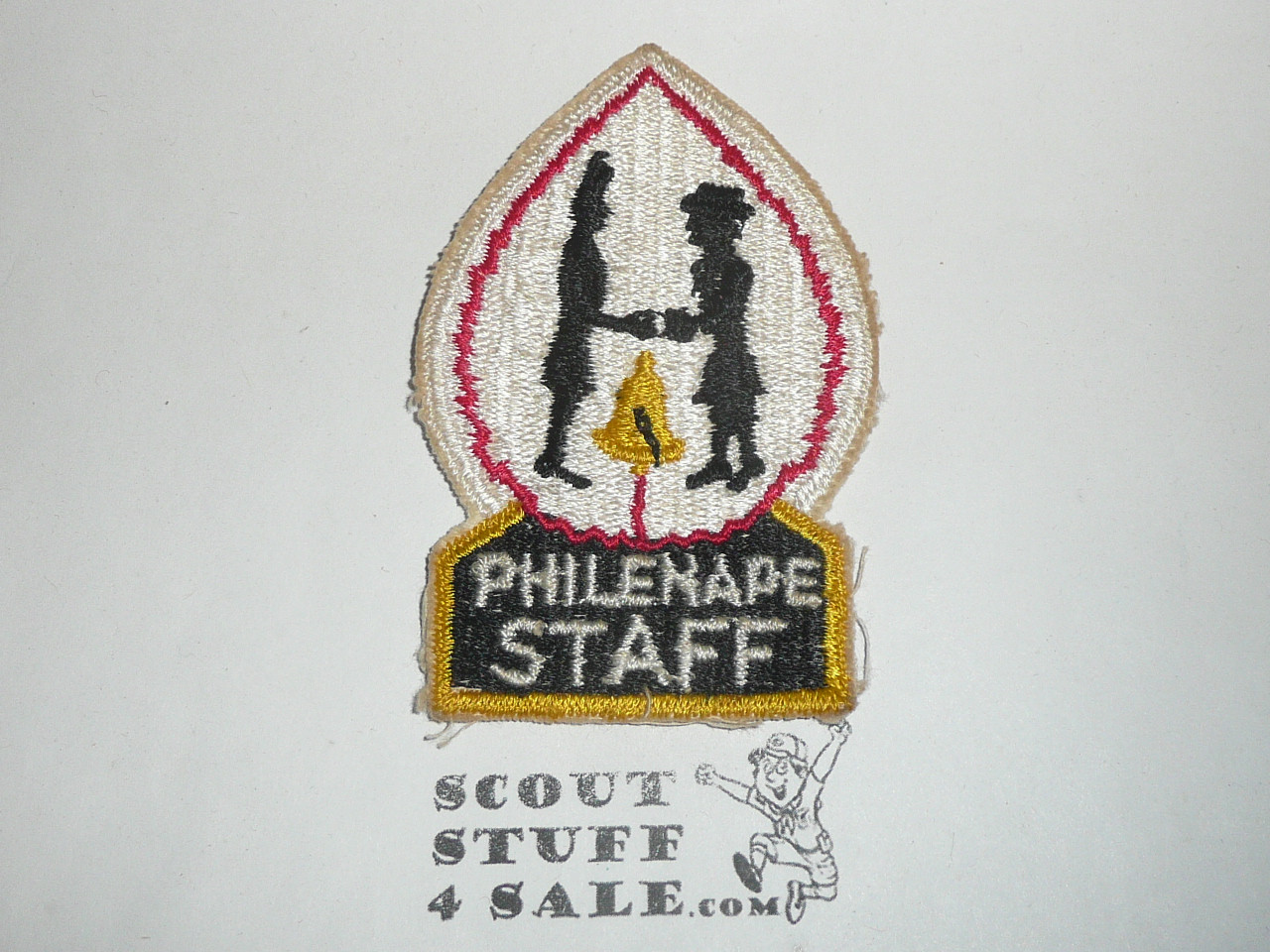 Philadelphia Council Philenape District STAFF Patch, White