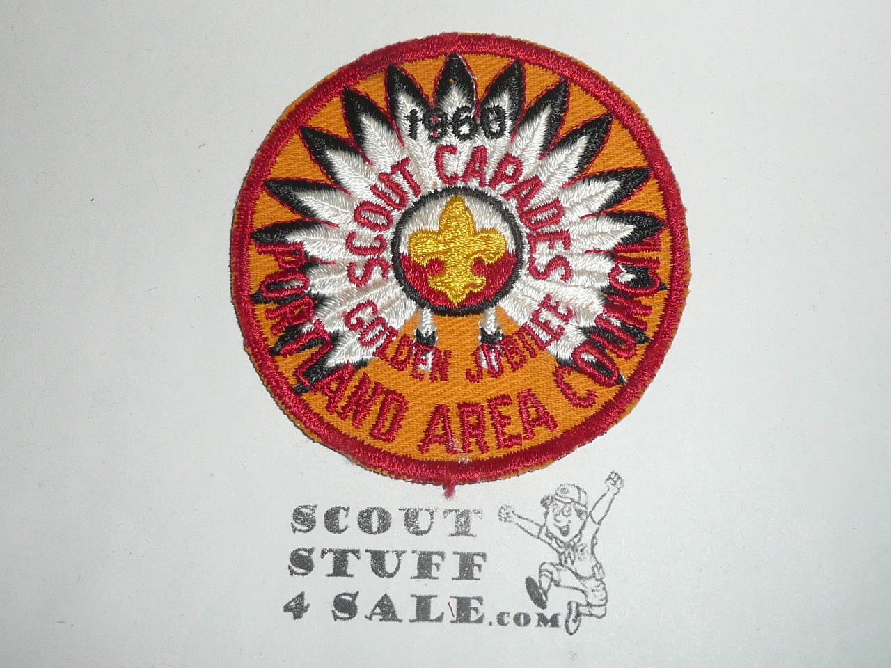 Portland Area Council Golden Jubilee Scout Capades Patch, 1960