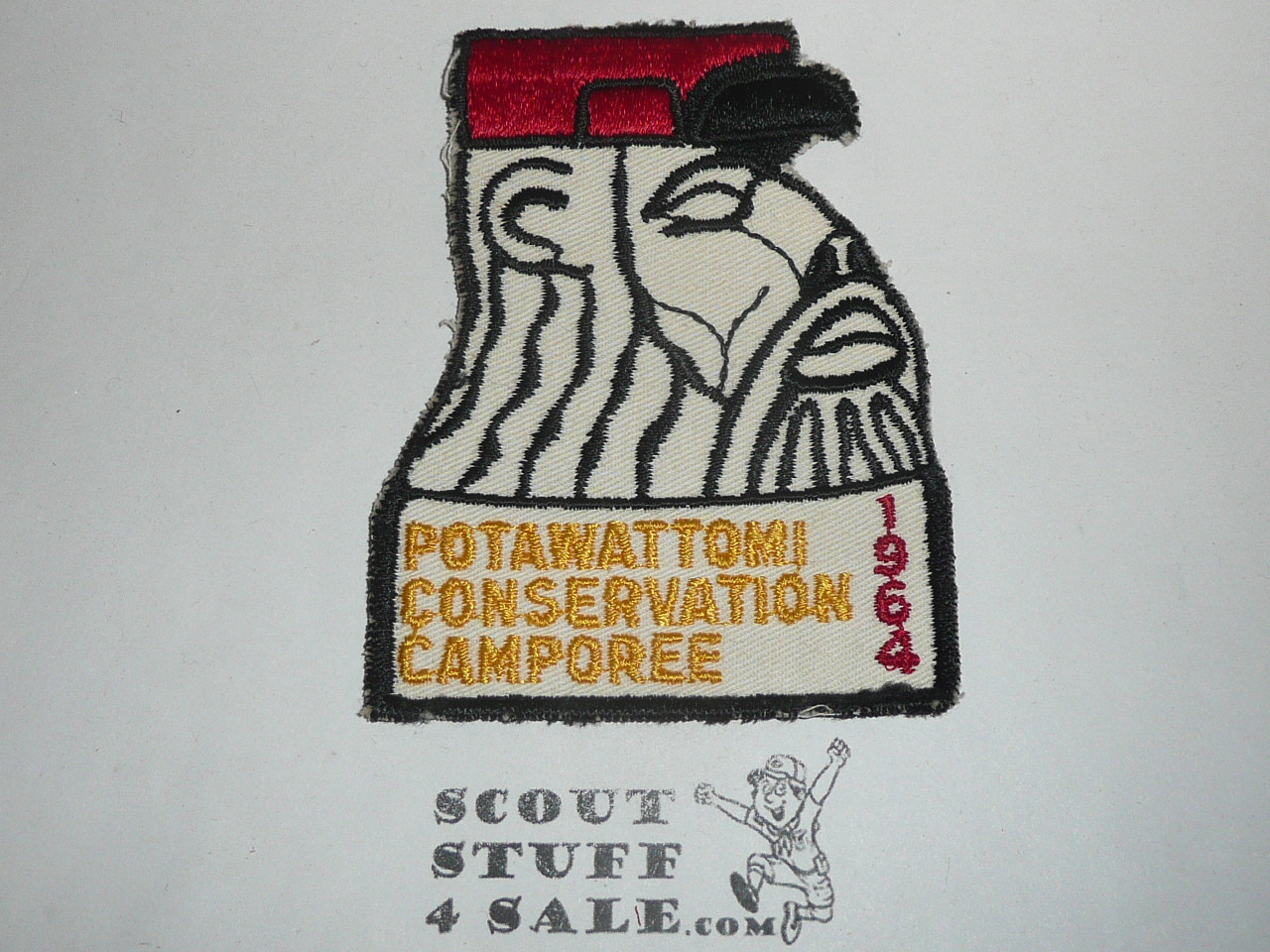 Potawattomi Council Conservation Camporee Patch, 1964