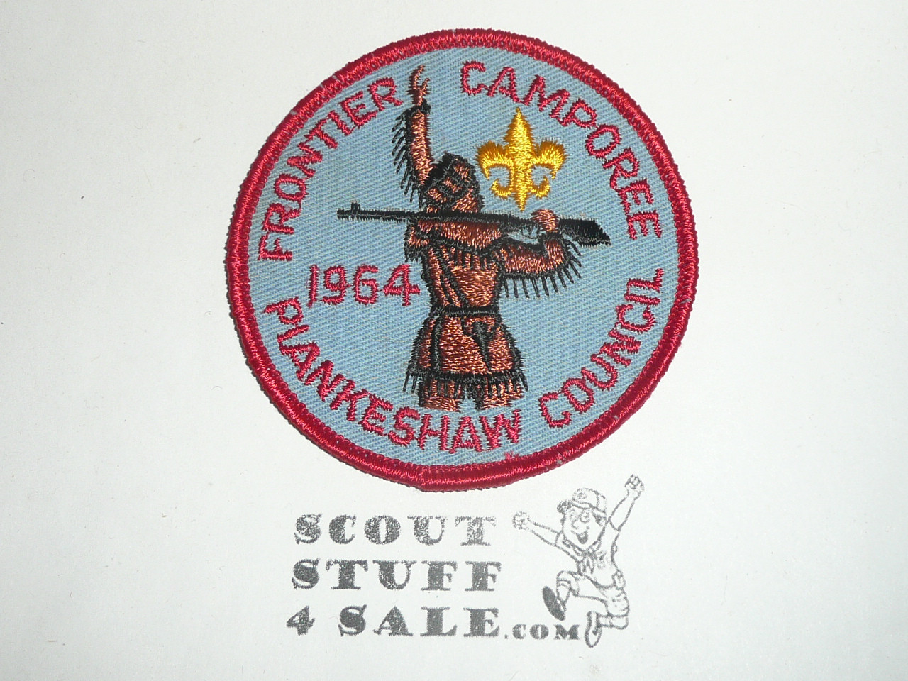 Piankeshaw Council Frontier Camporee Patch, 1964