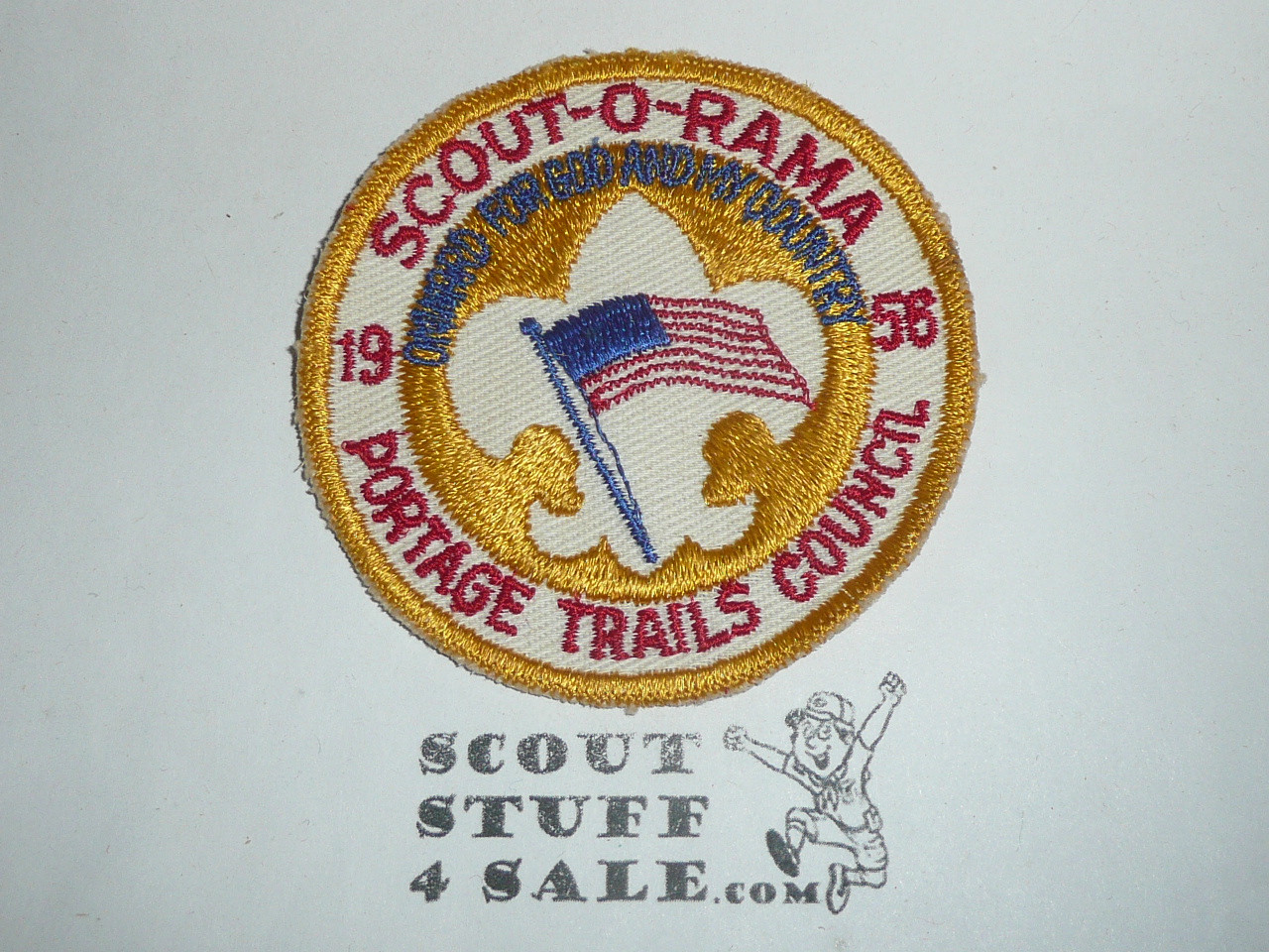 Portage Trails Council Scout-O-Rama Patch, 1956