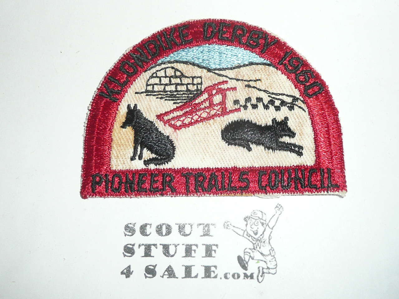 Pioneer Trails Council Klondike Derby Patch, 1960