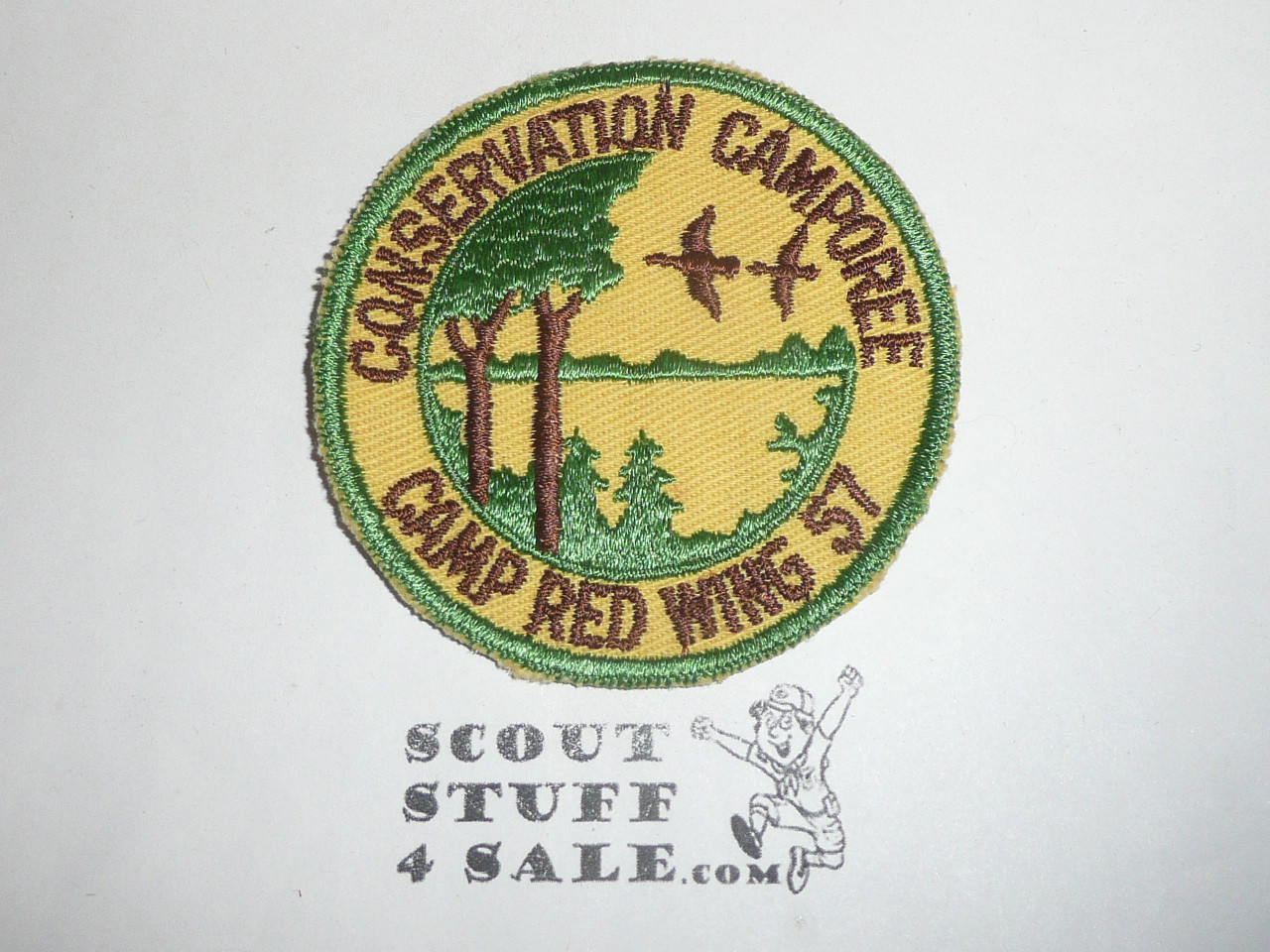 Camp Red Wing Conservation Camporee Patch, 1957