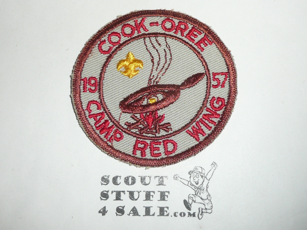 Camp Red Wing Cook-Oree Patch, 1957