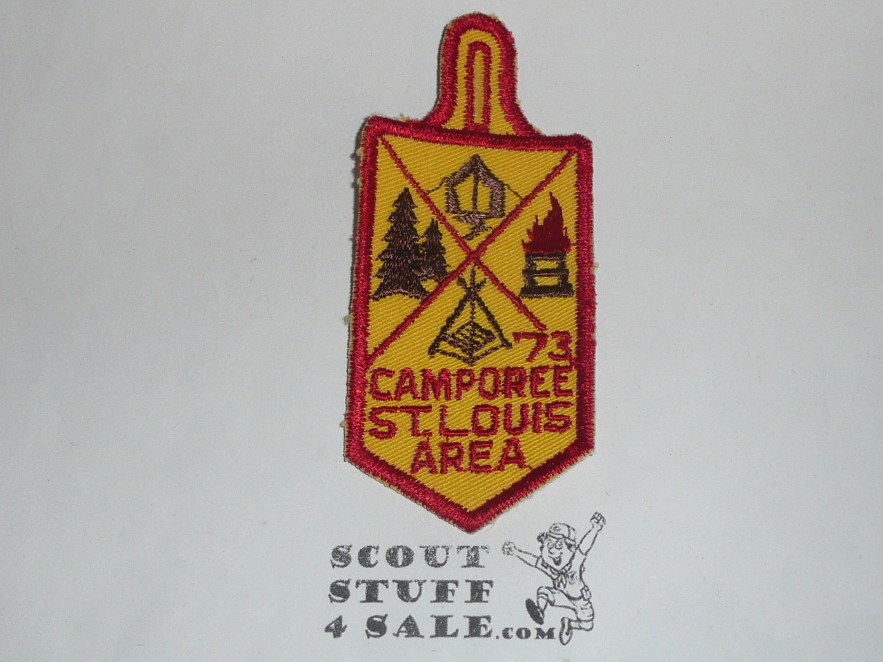 Saint Louis Area Council Camporee Patch, 1973
