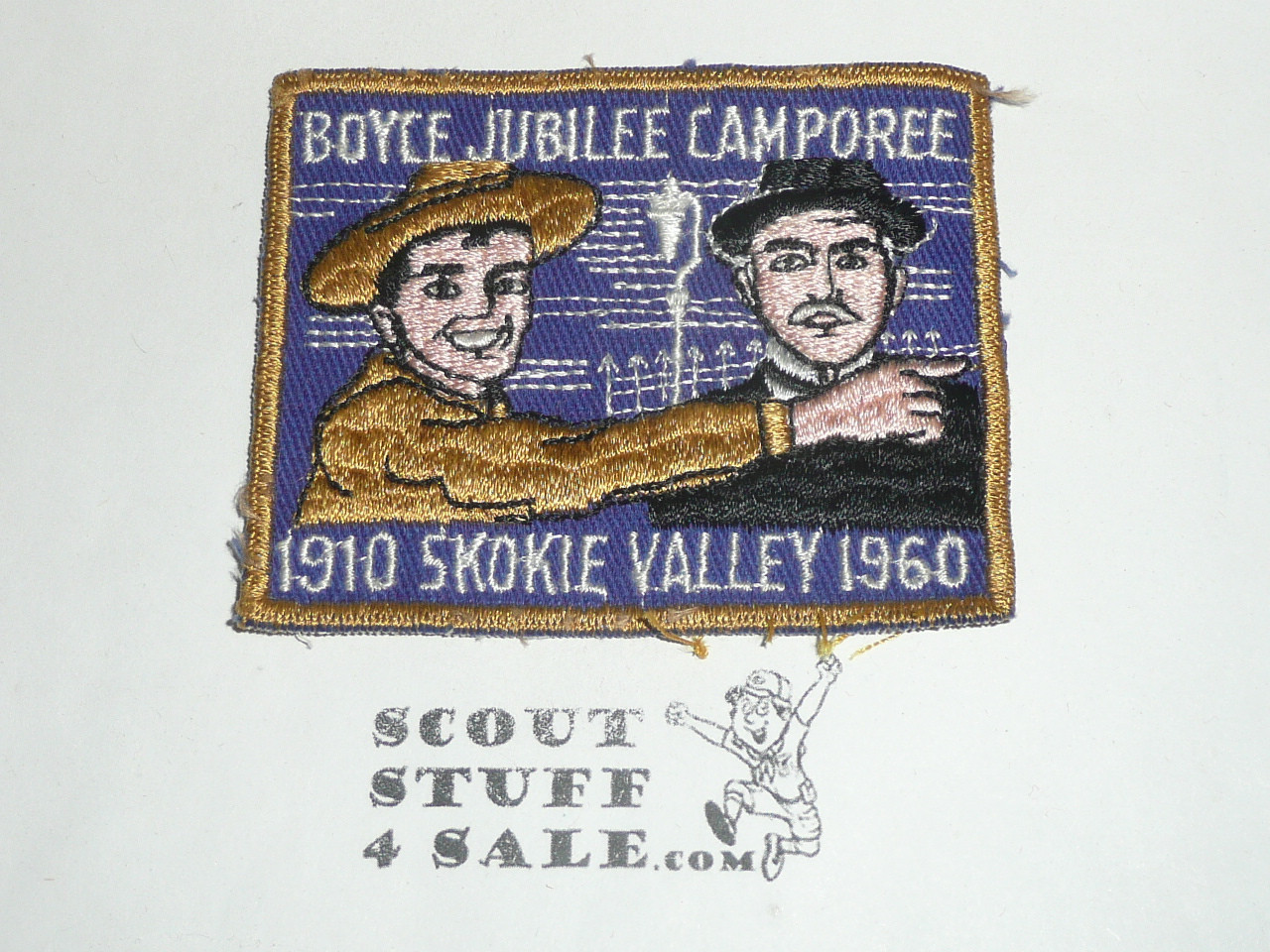 Northwest Suburban Council Skokie Valley District Camporee Patch, 1960