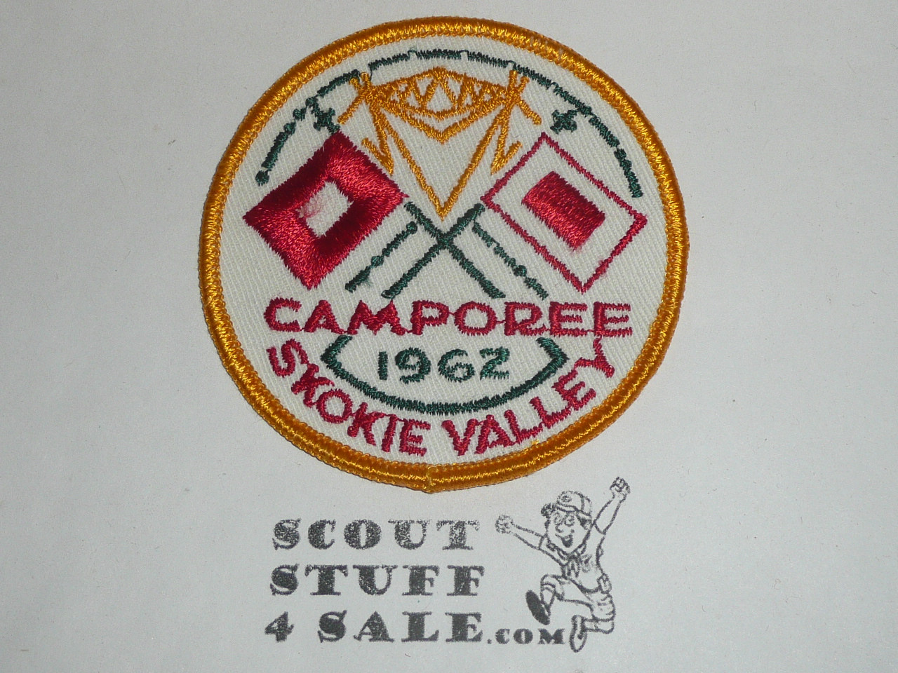 Northwest Suburban Council Skokie Valley District Camporee Patch, 1962