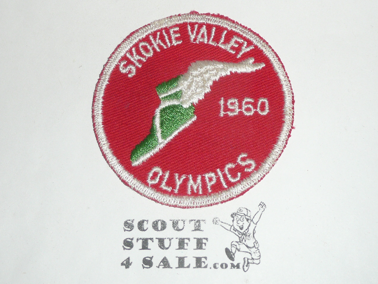 Northwest Suburban Council Skokie Valley District Olympics Patch, 1960