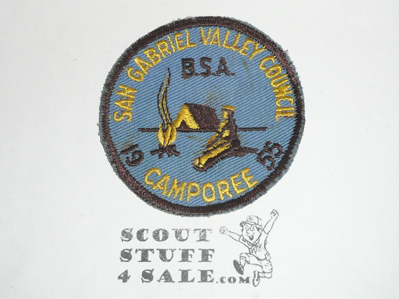 San Gabriel Valley Council Camporee Patch, 1955