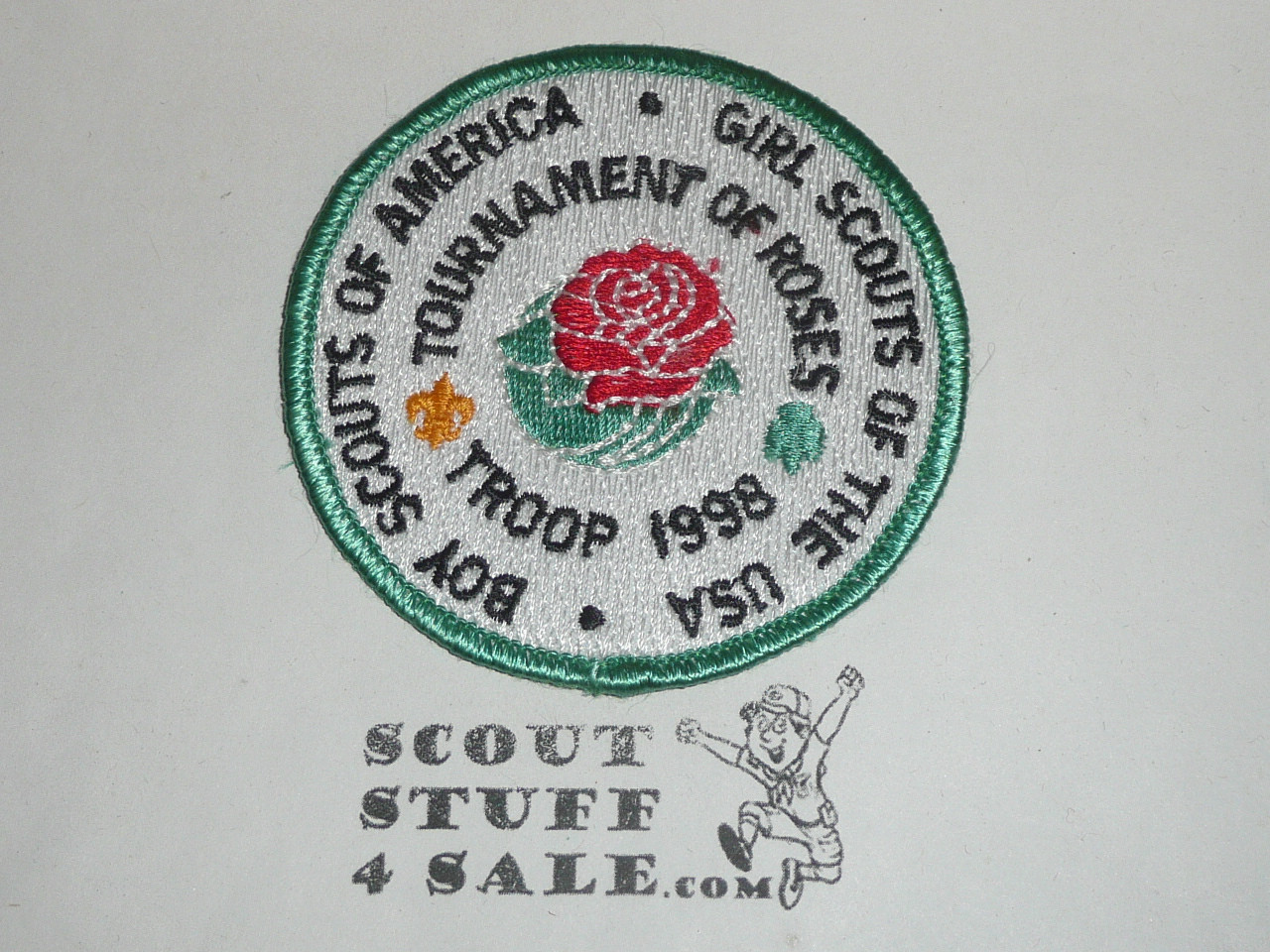 San Gabriel Valley Council Tournament of Roses Troop Patch, 1998