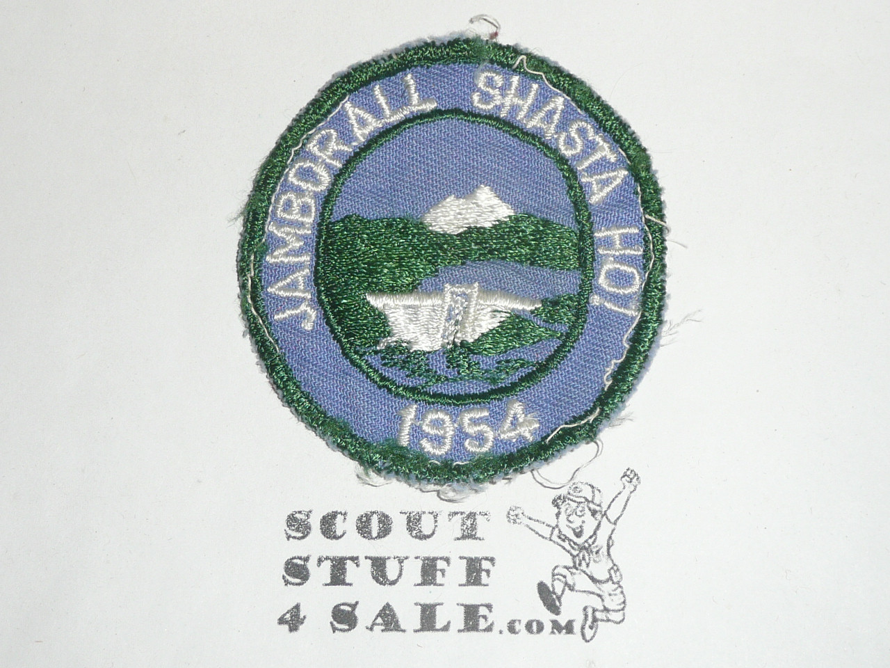 Jamborall Shasta Ho! Patch, 1954, used