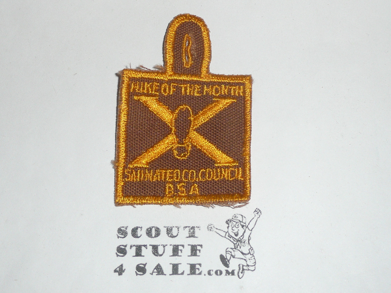 San Mateo Council Hike of the Month Patch, 1950's