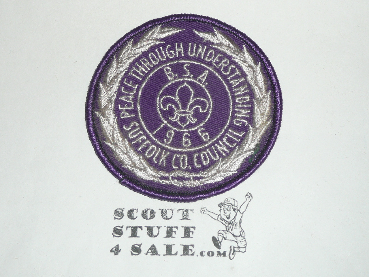 Suffolk County Council Peace Through Understanding Patch, 1966