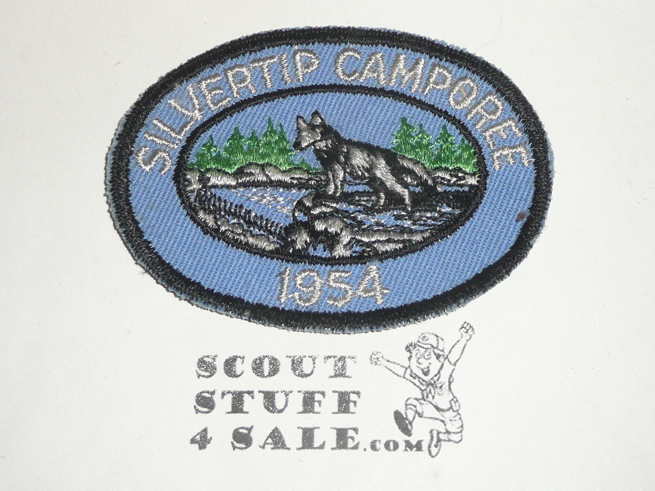 Silver Tip Camporee Patch, 1954