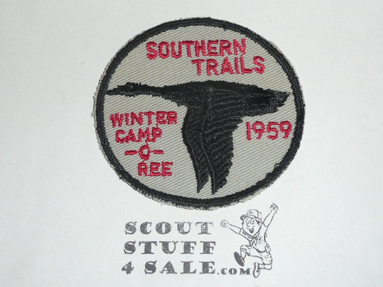 Southern Trails District Winter Camporee Patch, 1959