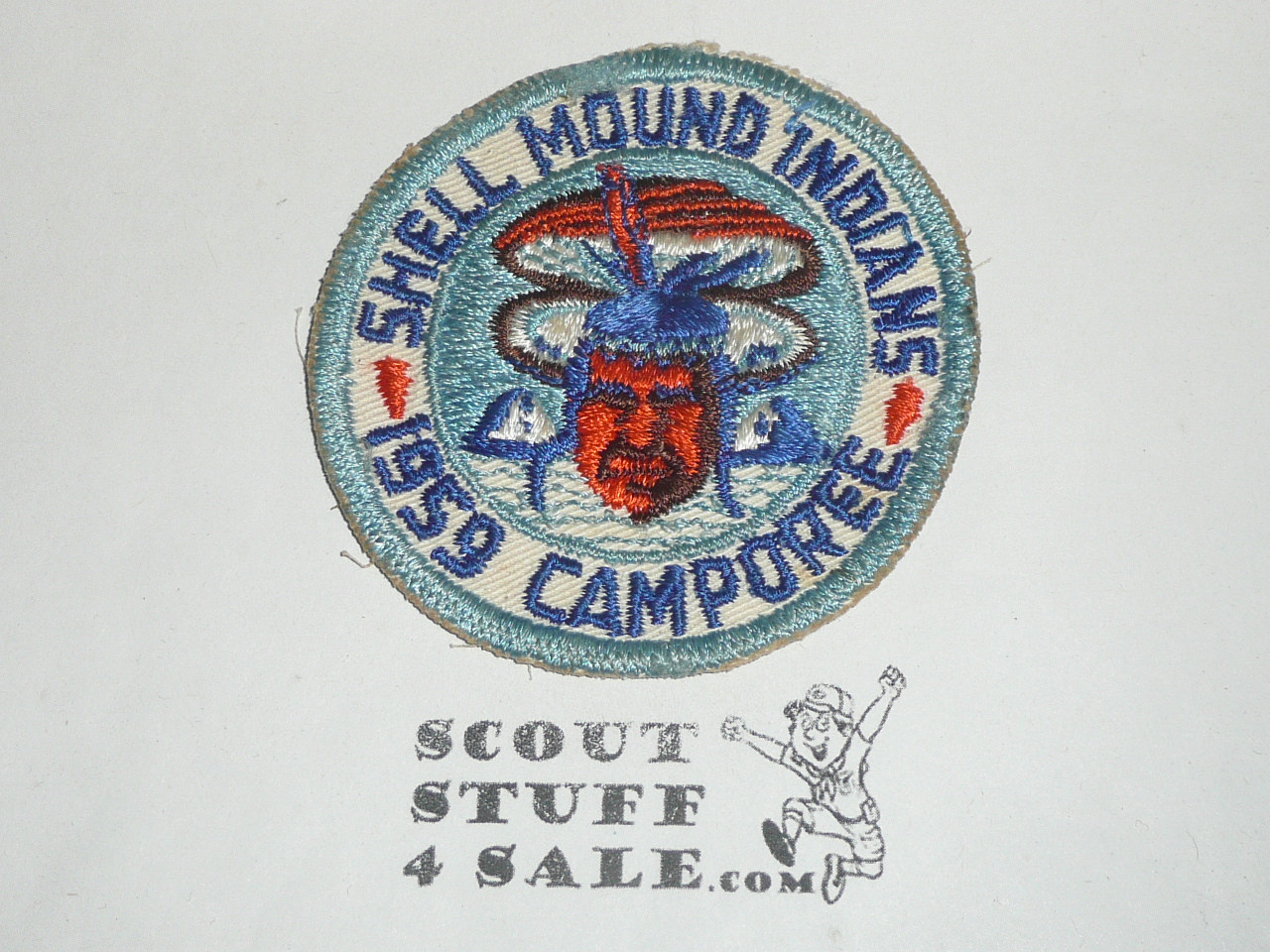 Shell Mound Indians Camporee Patch, 1959