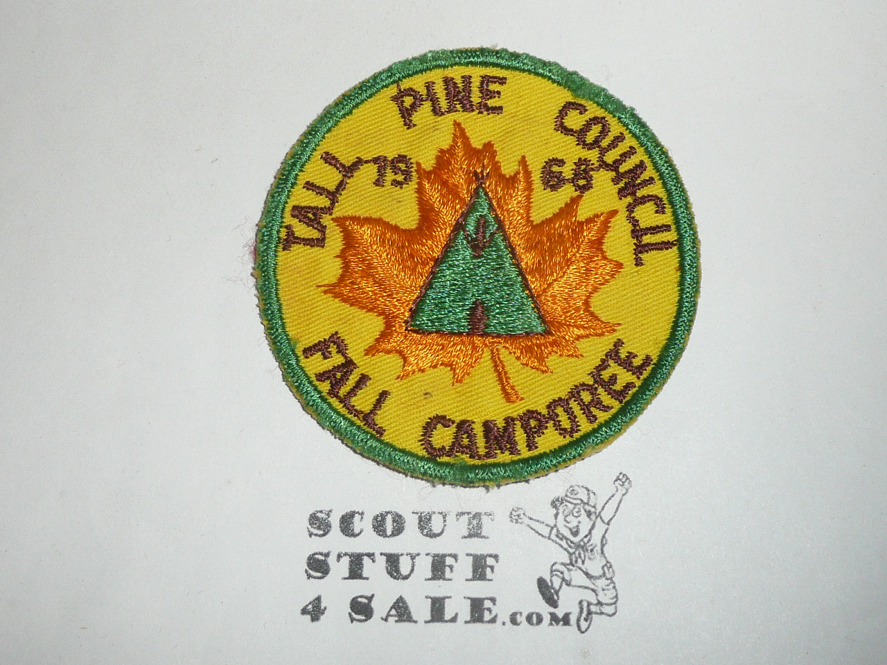 Tall Pine Council Fall Camporee Patch, 1968