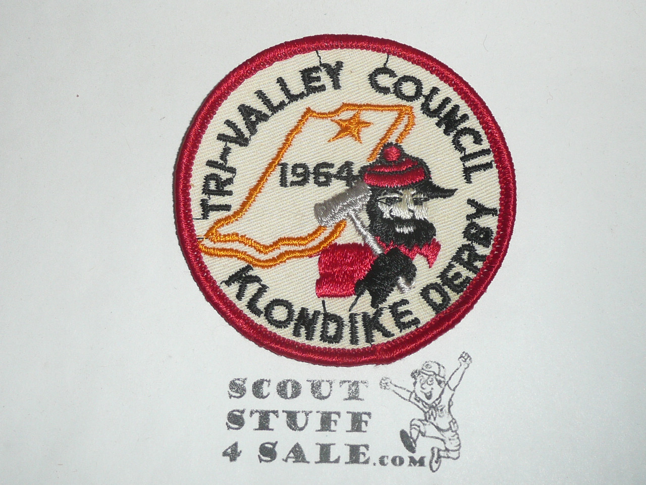 Tri-Valley Council Klondike Derby Patch, 1964