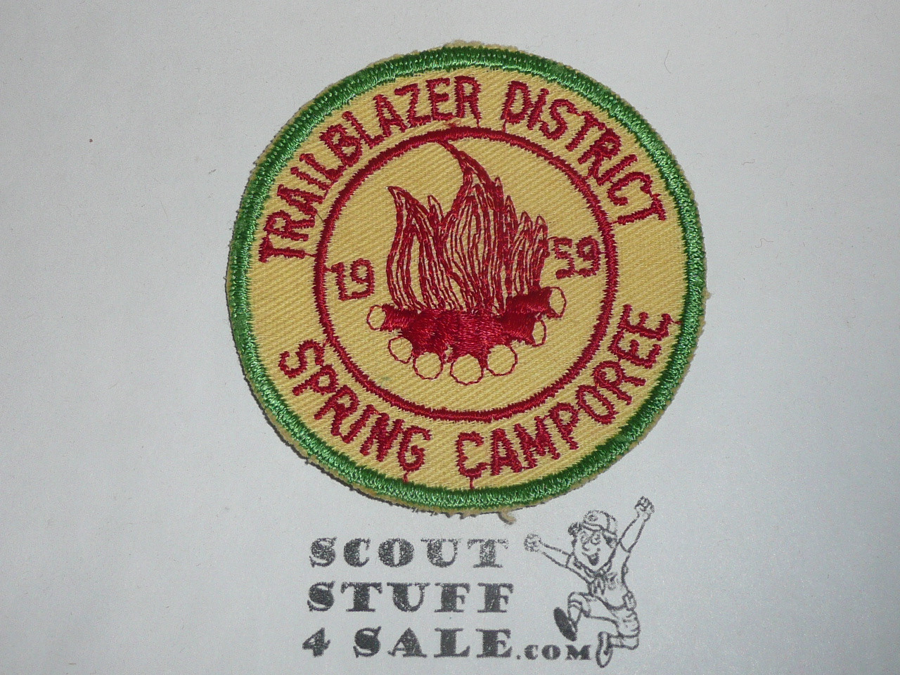 Trailblazer District Spring Camporee Patch, 1959