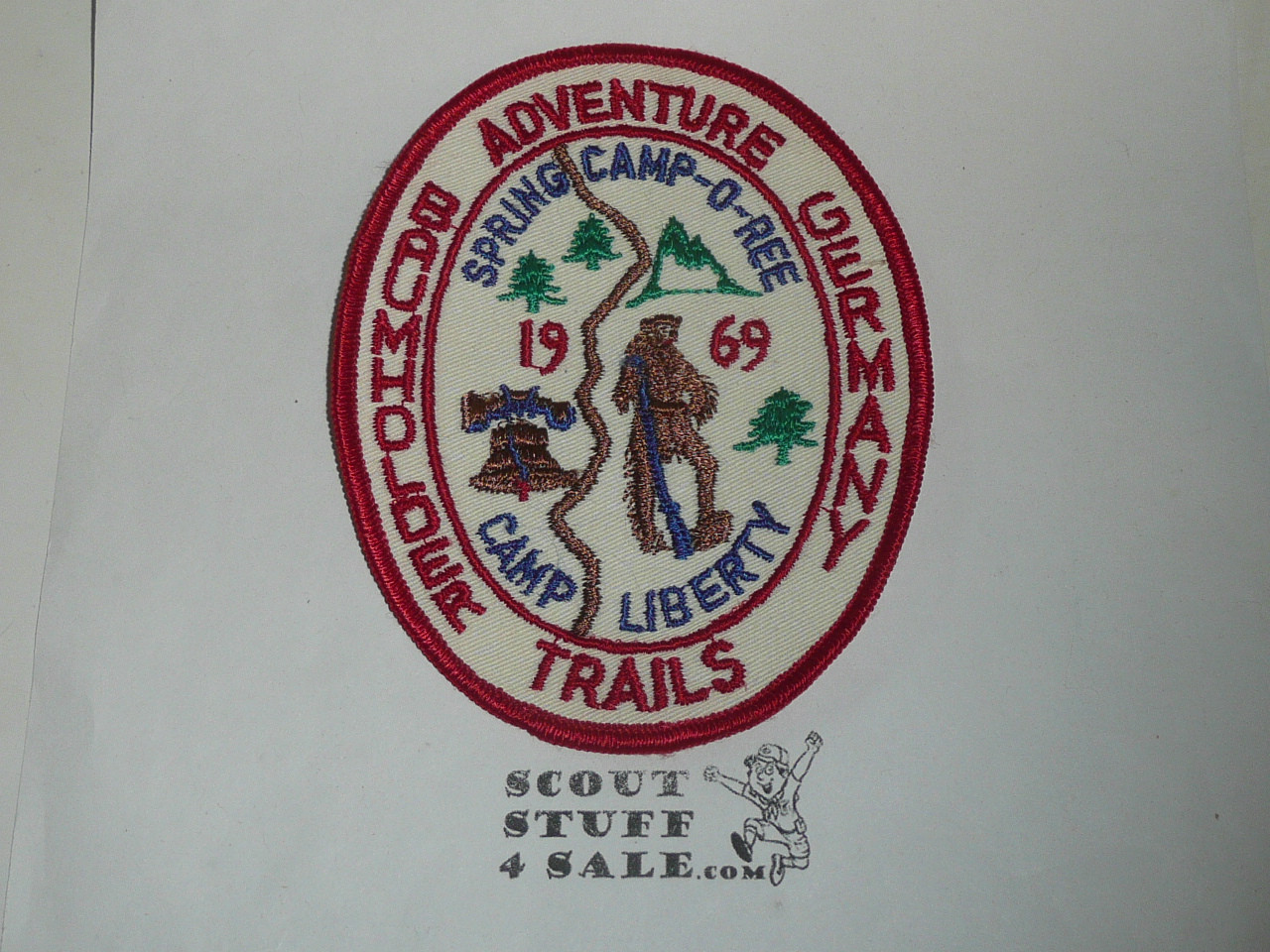 Transatlantic Council Spring Camporee Patch, Germany, 1969