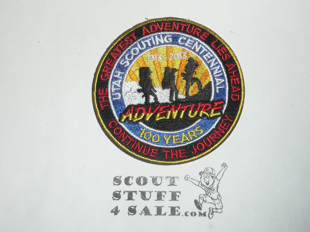 Utah Scouting Centennial Patch, 2013