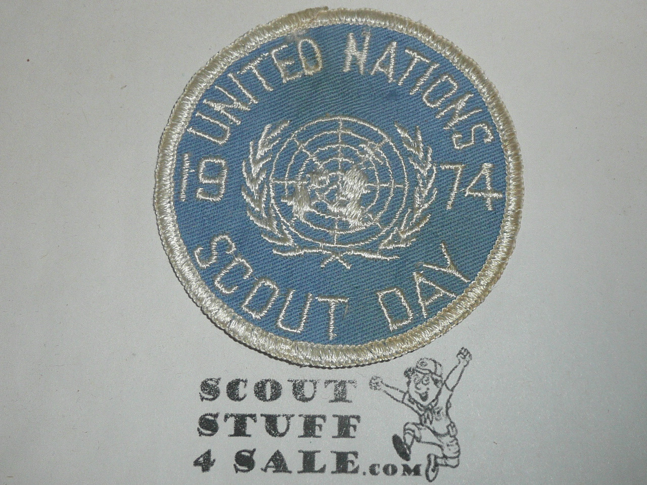 United Nations Scout Day Patch, 1974