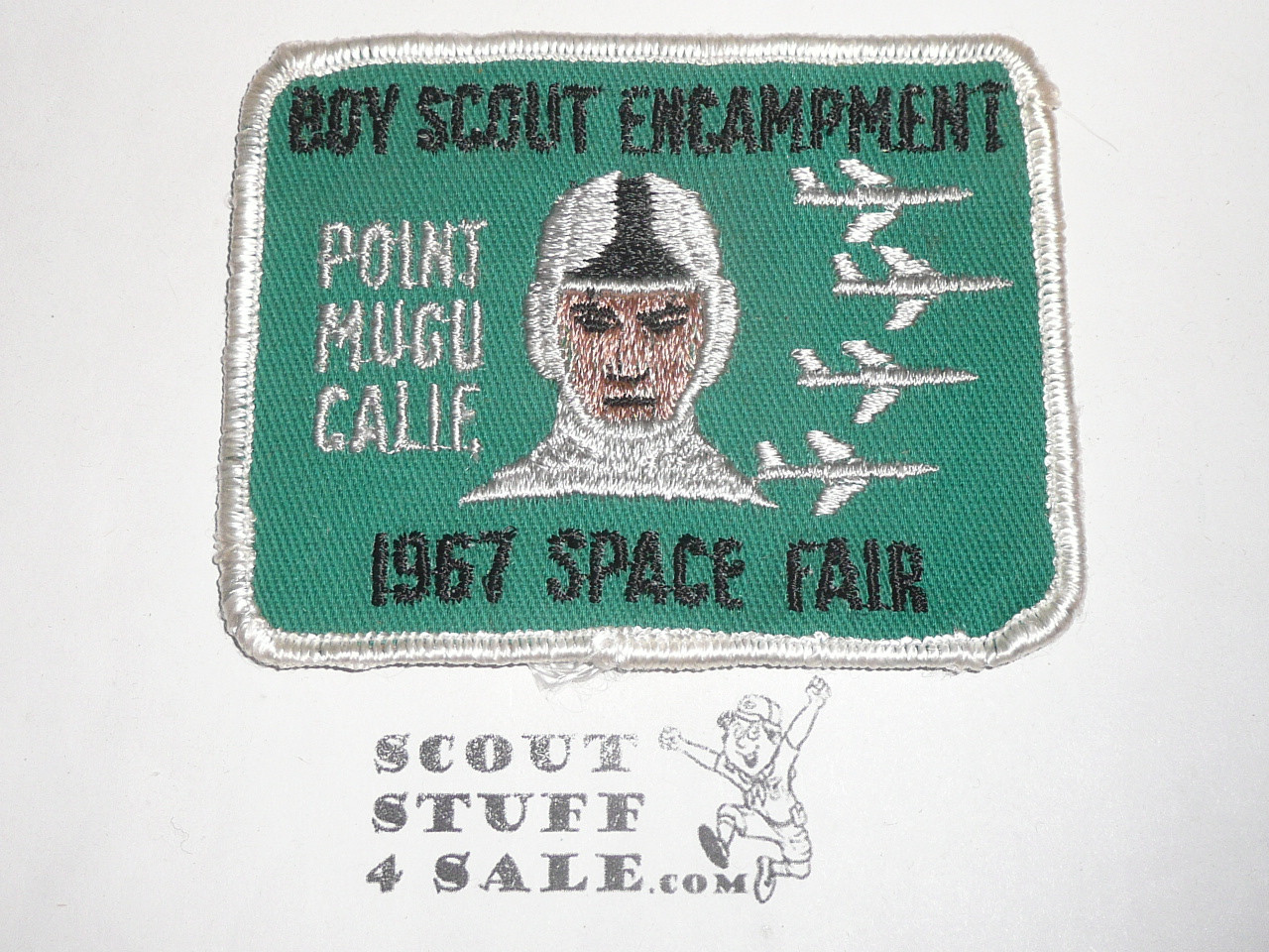 Ventura County Council Boy Scout Encampment Patch, Point Mugu, 1967