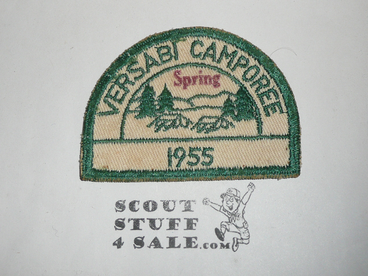 Versabi Spring Camporee Patch, 1955