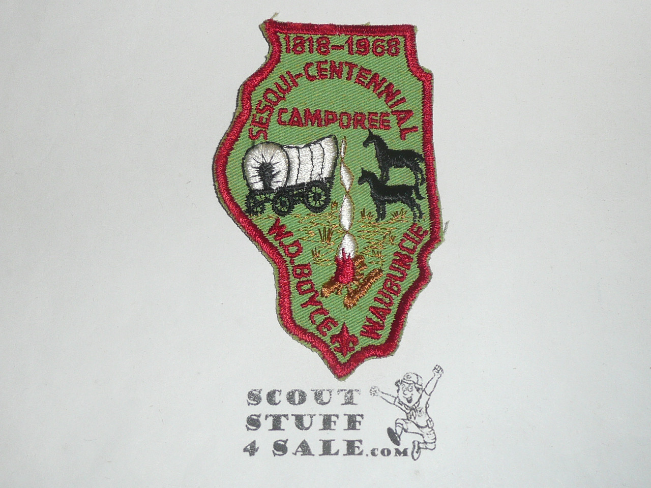 W. D. Boyce Council Camporee Patch, 1968
