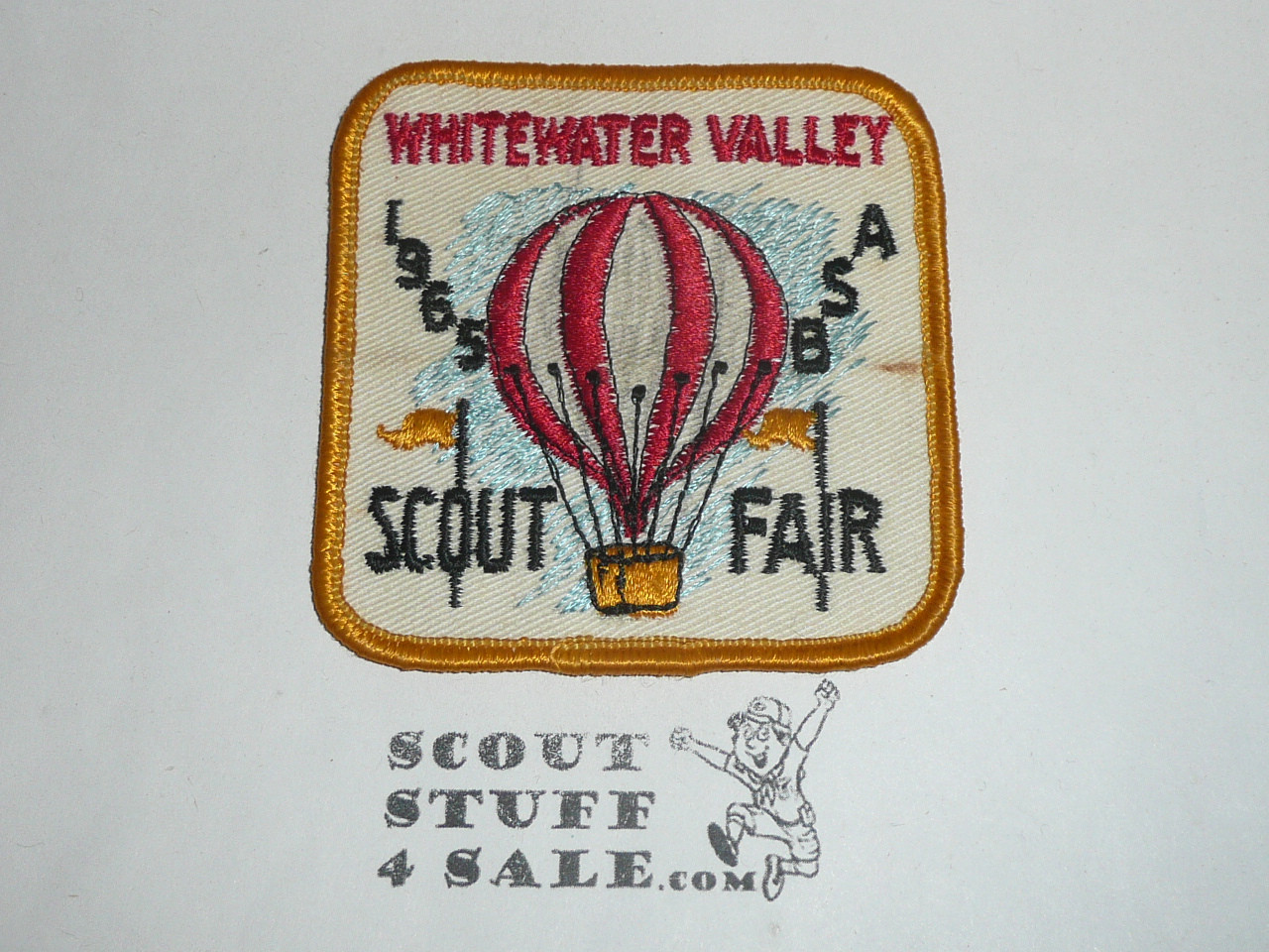 Whitewater Valley Council Scout Fair Patch, 1965