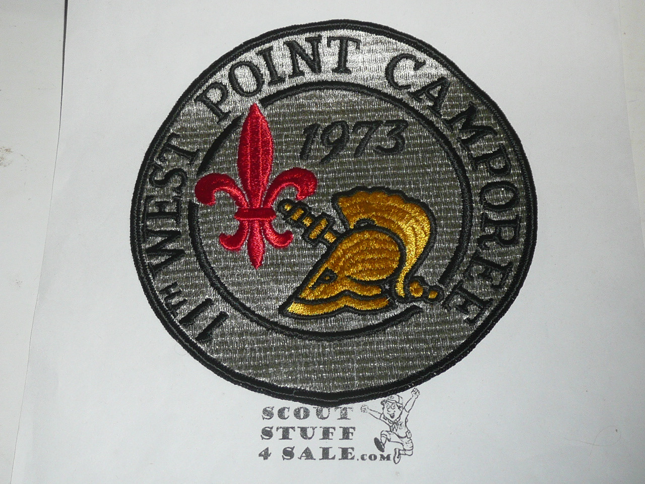 West Point Invitational Camporee Jacket Patch, 1973