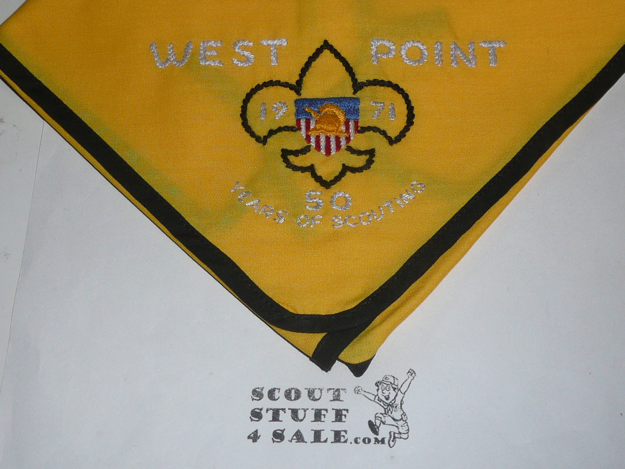 West Point Invitational Camporee Neckerchief, 1971