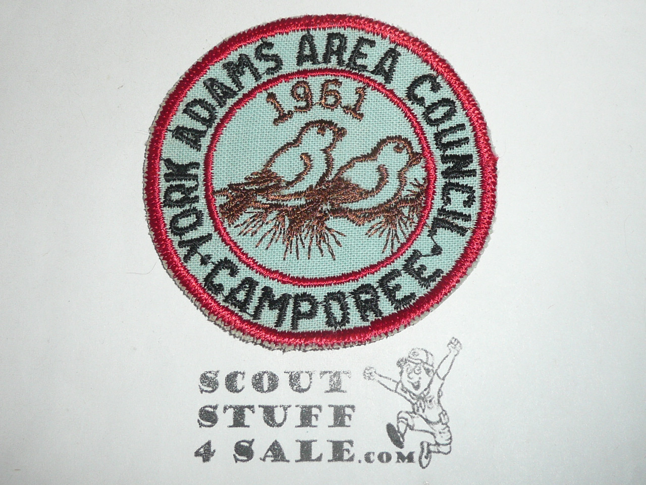 York Adams Council Camporee Patch, 1961