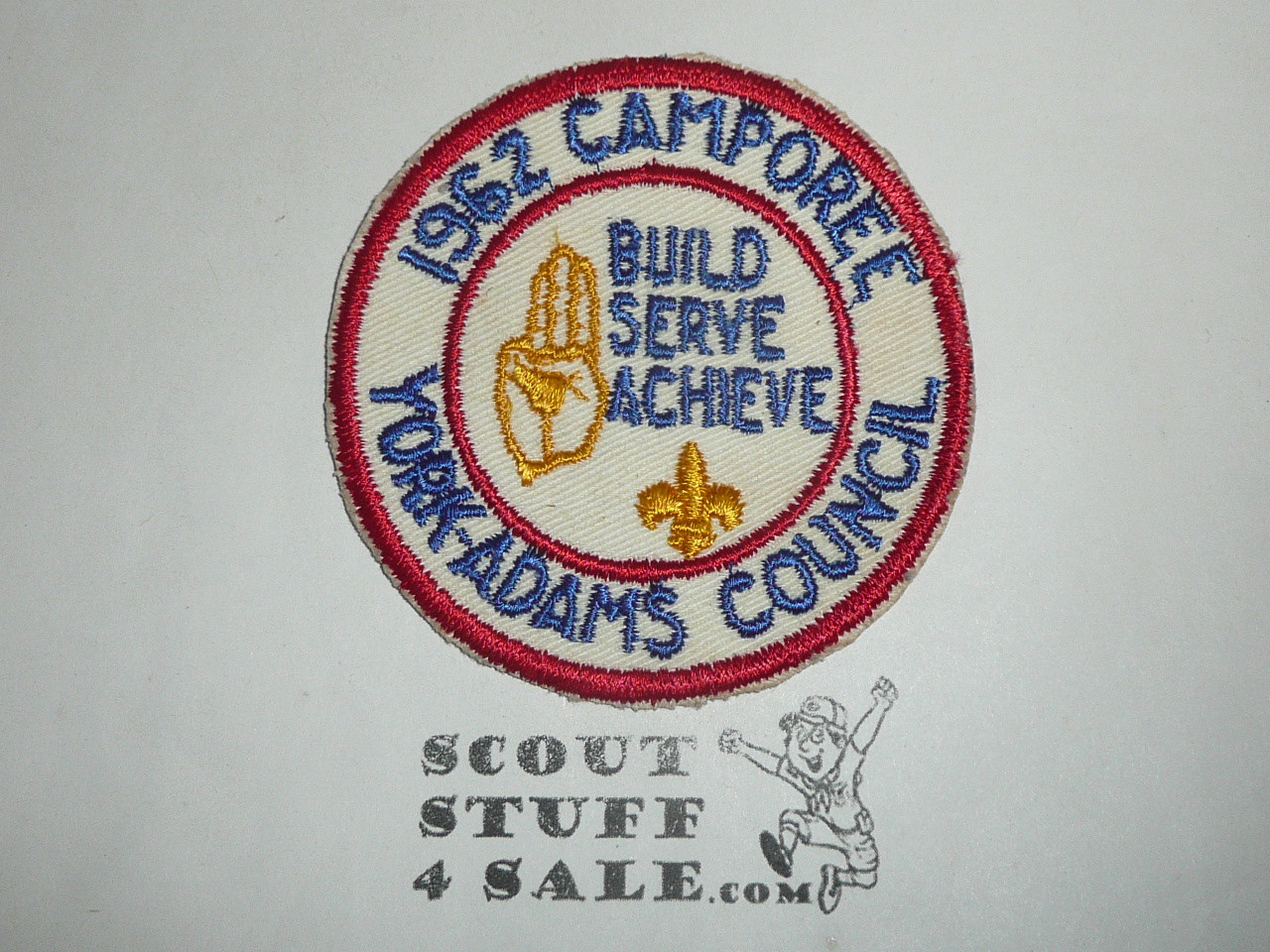 York Adams Council Camporee Patch, 1962