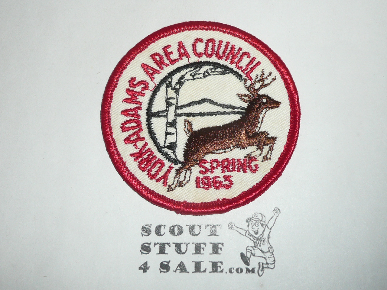 York Adams Council Camporee Patch, 1963